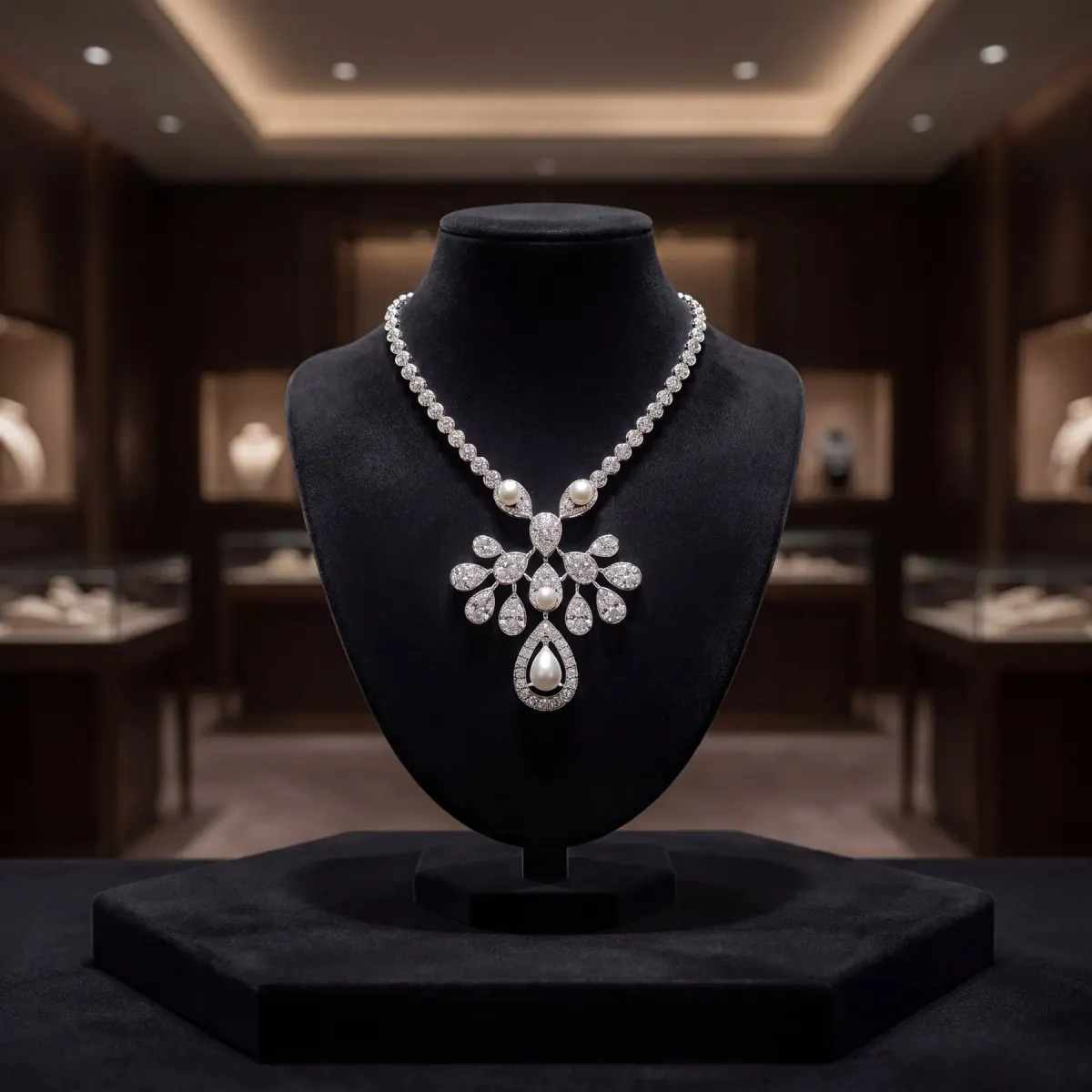French showroom grade laboratory-grown diamond jewelry